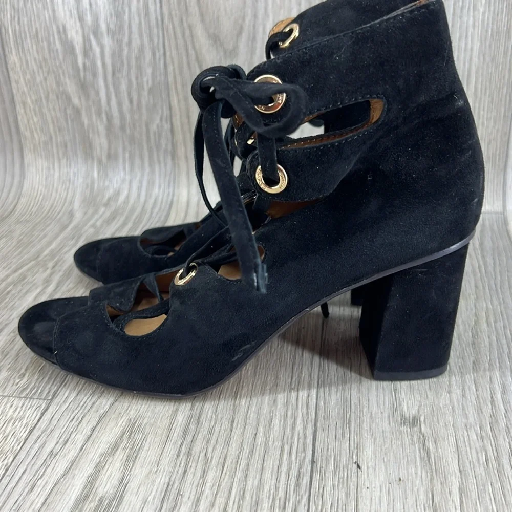 Coach Priscilla Lux Suede Sandals